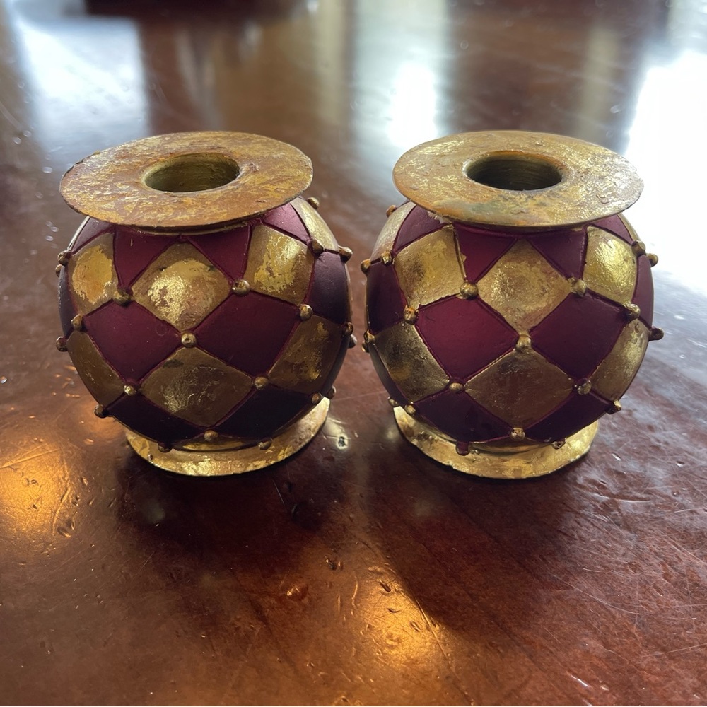 Candle stick and votive holder